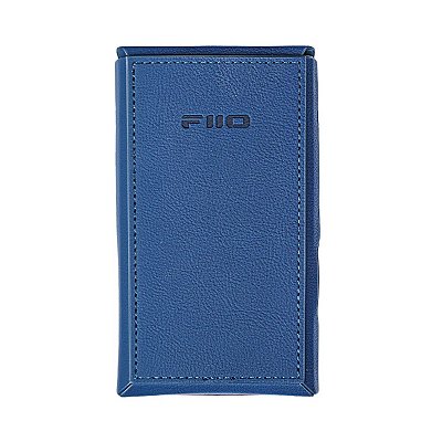 Capa Case FiiO SK-M21 Azul Couro PU Estilo Fita Cassete Retro Magnética para Player M21 Proteção Premium