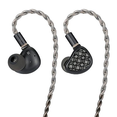 Fone de Ouvido KEFINE Arnar IEM Híbrido Planar 14,5mm + Knowles BA Cabo Modular 3,5mm 4,4mm