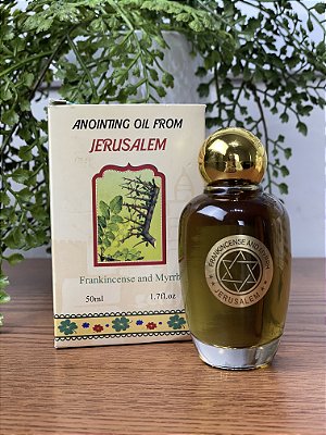 Óleo Frankincense and Mirra 50 ml | Israel