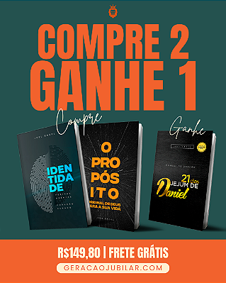 Kit Desperte seu Potencial: Propósito e Identidade e receba Bônus Jejum de Daniel