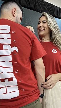 Camiseta Geração Jubilar Vermelha