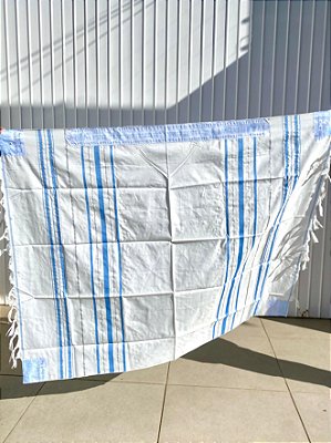 Talit Gadol Azul Claro 140cmx190cm