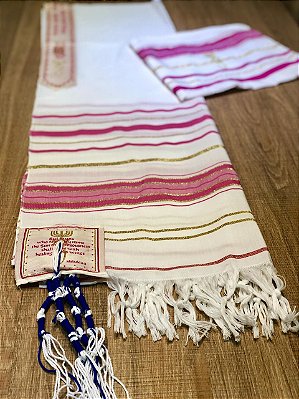 Talit Rosa 180cmX60cm