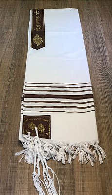 Talit do Profeta Eliseu 180cmX60cm