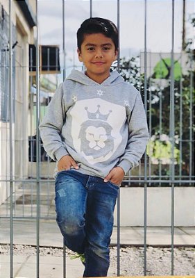 Moletom Geração Jubilar Cinza Kids