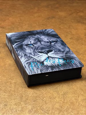 Bíblia Sagrada Leão Rei Dos Reis: Harpa Cristã - Letra Normal Capa Dura - ACR