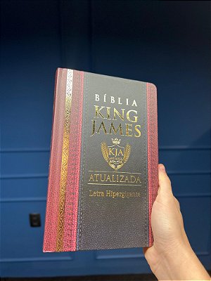 Bíblia King James Atualizada Letra Hipergigante Bíblia