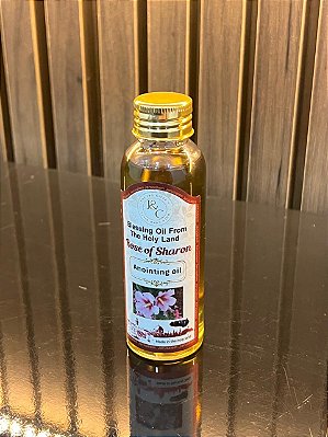 Óleo de Bênção da Terra Santa Rosa de Saron 100ml | Israel