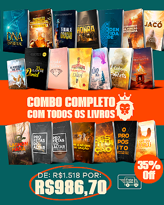 Combo Completo com todos os Livros