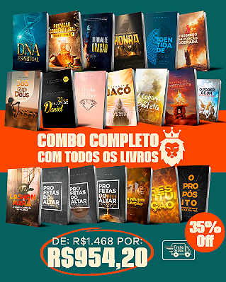 Combo Completo com todos os Livros