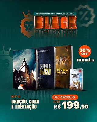 Kit 4 - Oração, Cura e Libertação