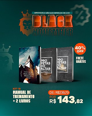 Kit 15 - Manual de Treinamento Randy Clark + Profetas Vol 1 e 2