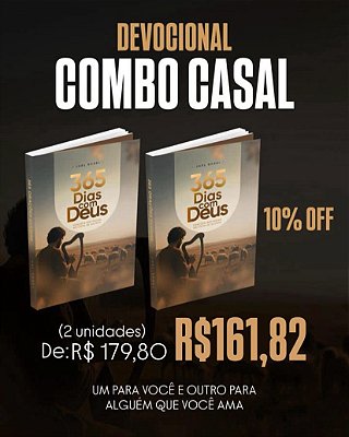 365 Dias com Deus - CASAL (2 Unidades)