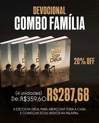 365 Dias com Deus - FAMÍLIA (4 Unidades)