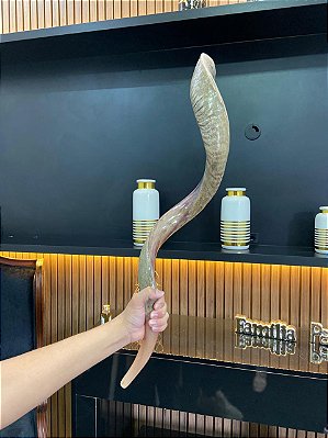 Shofar Direto de Israel | Modelo 22 - 1m e 05cm