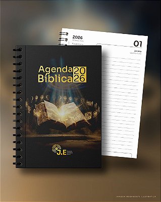 Agenda Bíblica 2026 - Valor da Agenda R$ 169,00 + R$18,00 incluso do frete no valor total