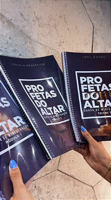 Apostilas Profetas do Altar | Volumes 1, 2 e 3