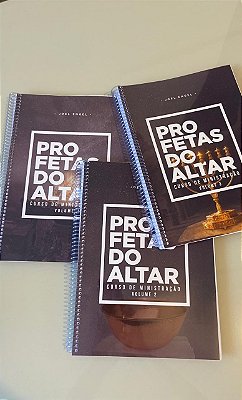 Apostilas Profetas do Altar | Volumes 1, 2 e 3