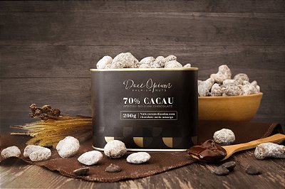 Mix de Nuts Com Chocolate 70% Cacau - 200g