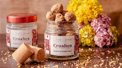 Crushes: Macadâmias com Chocolate e Paçoca - 100g