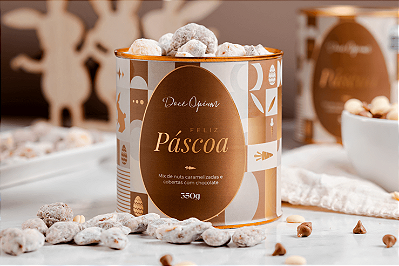 Edição Páscoa - Mix de Macadâmias, Amêndoas e Castanha de Caju - 350g