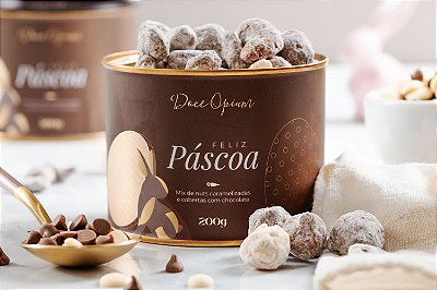 Edição Páscoa- Mix de Macadâmias, Amêndoas e Castanha de Caju -200g