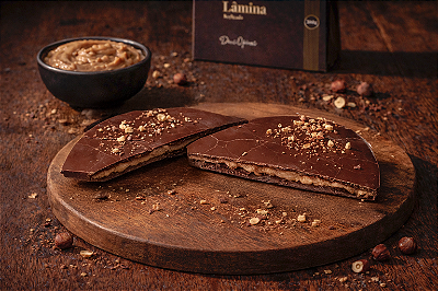 Ovo Lâmina Recheado - Praliné de Avelãs 60g