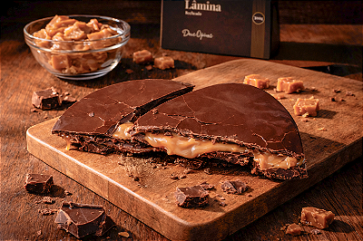 Ovo Lâmina Recheado - Caramelo de Doce de Leite 60g