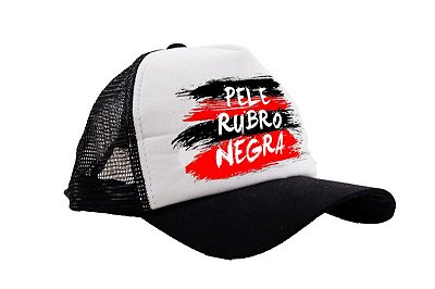 Boné Pele Rubro Negra