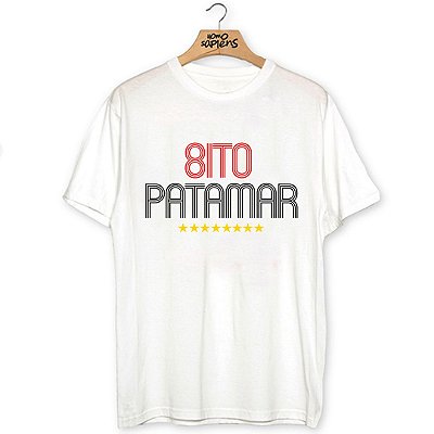 Camiseta Oito Patamar (Coleção Rubro-Negro)