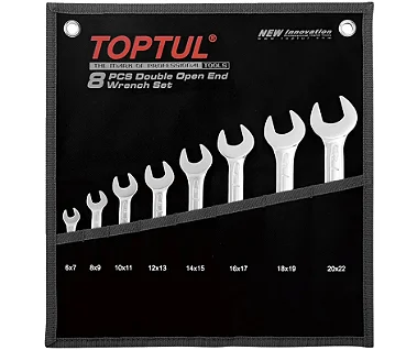 JOGO CHAVE FIXA 6 A 22MM (TOPTUL REF: GPAJ0802)