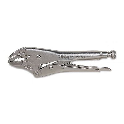 1052 - ALICATE PRESSÃO MORDENTES CONCAVOS (240) Beta - Abertura Máx. 42 mm - Alta Resistência