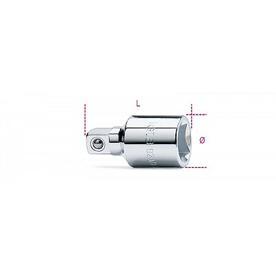 REDUTOR DE QUADRA FEMEA 1/2 PARA MACHO 3/8 - BETA