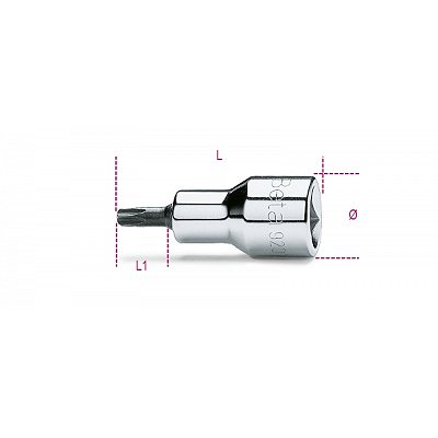SOQUETE PONTA TORX QUADRA 1/2- BETA