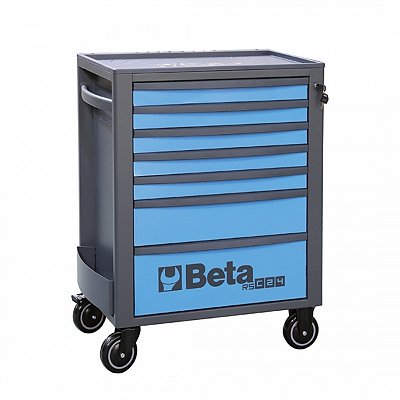 CARRO PARA FERRAMENTAS COM 7 GAVETAS (AZUL) - BETA