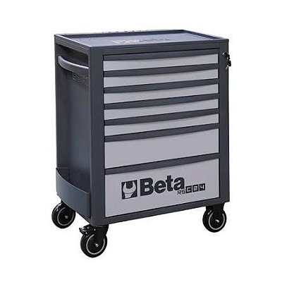 CARRO PARA FERRAMENTAS COM 7 GAVETAS CINZA - BETA