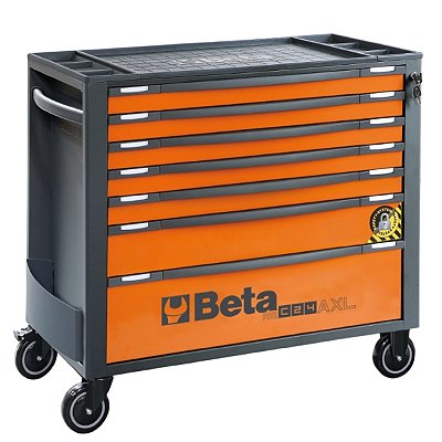 CARRO DE FERRAMENTAS COM 7 GAVETAS SISTEMA ANTI-INCLINACAO MODELO LONGO- BETA