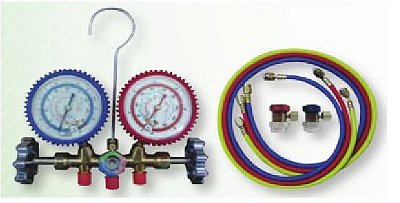 MANIFOLD AUTOMOTIVO R134A R12 R22 R404 ECOTOOLS 150M
