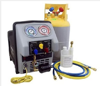 RECOLHEDORA E RECICLADORA COM TANQUE E DESLIGAMENTO AUTOMATICO