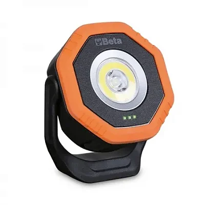 REFLETOR DE BOLSO ARTICULADO LED AJUSTAVEL COM FEIXE DE LUZ DUPLO RECARREGAVEL