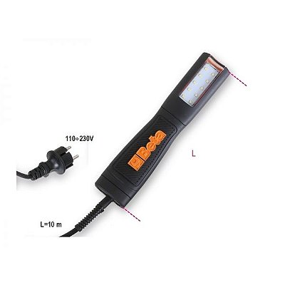 LANTERNA COM LEDS DE ALTA LUMINOSIDADE, 100- 240 V