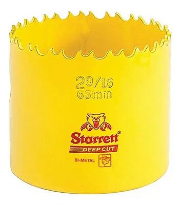 Serra Copo Aco Rapido Starrett 65mm Fch0296-g