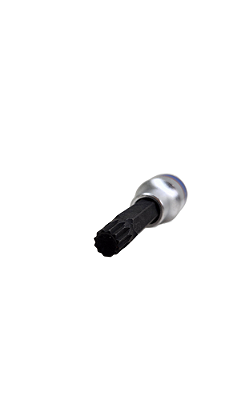 CHAVE SOQUETE MULTIDENTADA LONGA 1/2 M10