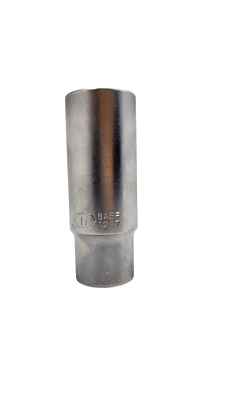SOQUETE ESTRIADO LONGO ENC. 3/8" 17MM
