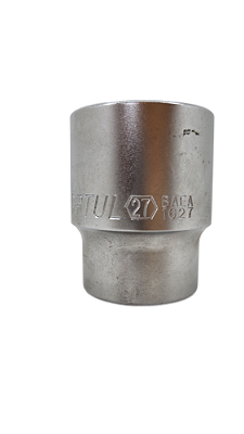 SOQUETE SEXTAVADO CURTO ENC. 1/2" - 27MM
