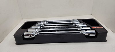 JOGO DE CHAVE SOQUETE HEXAGONAL ARTI. 6 A 19MM C/ BERCO