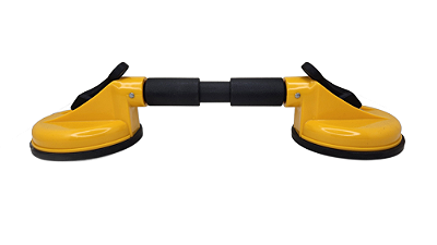 VENTOSA DUPLA DE PLASTICO PARA MANUSEIO DE VIDROS - 80 KG
