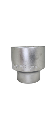 SOQUETE ESTRIADO 70MM ENC 1 POLEGADA 58970 FORCE