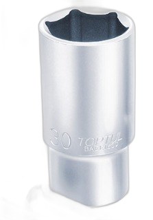 SOQUETE SEXTAVADO LONGO 1/2" 18 MM