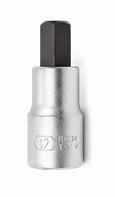 SOQUETE HEXAGONAL CURTO ENC. 1/2" 8MM